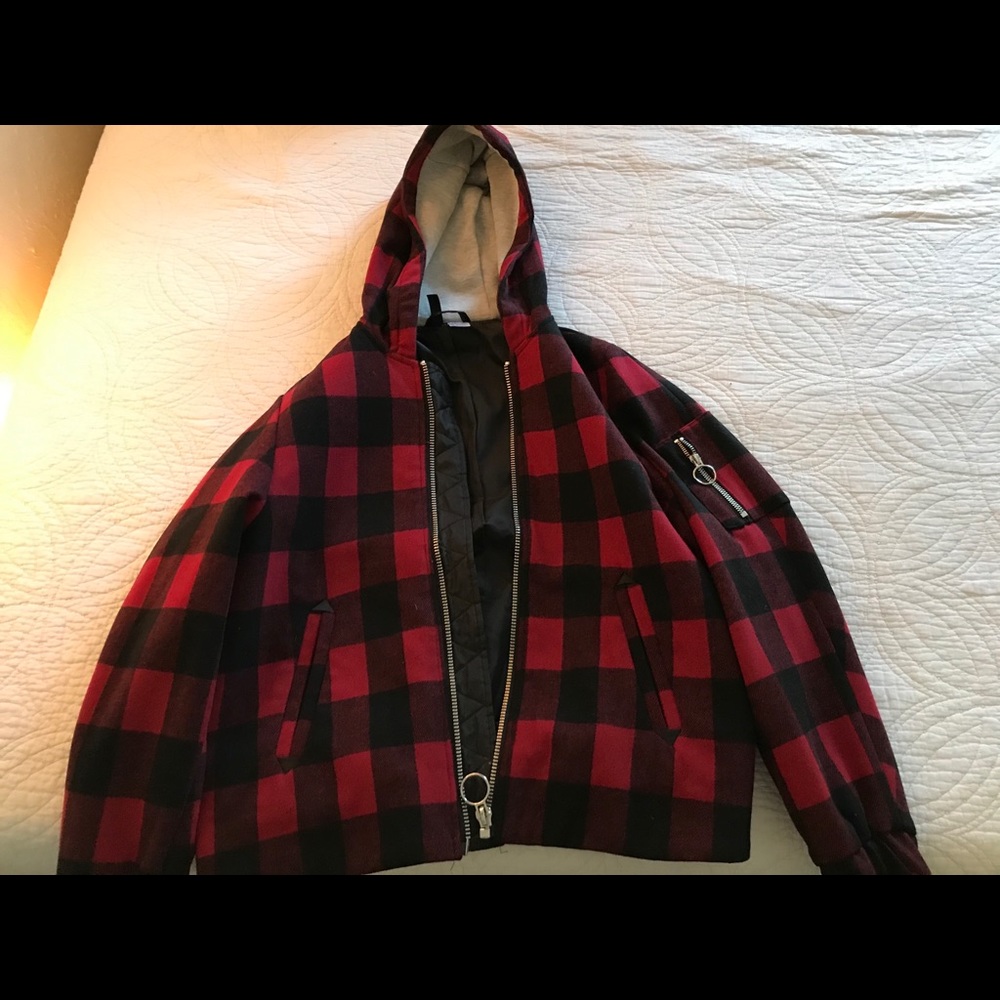 Never Worn Flannel Coat